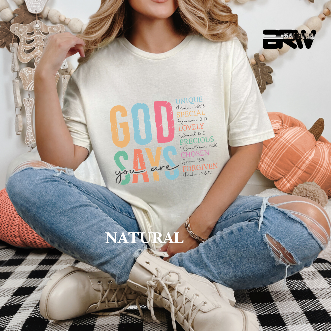 'God Says' Faith Tee