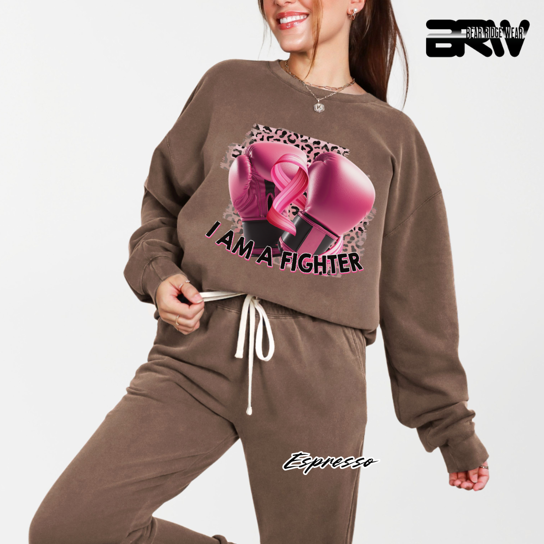 'I Am A Fighter' Awareness Long Sleeve Tee