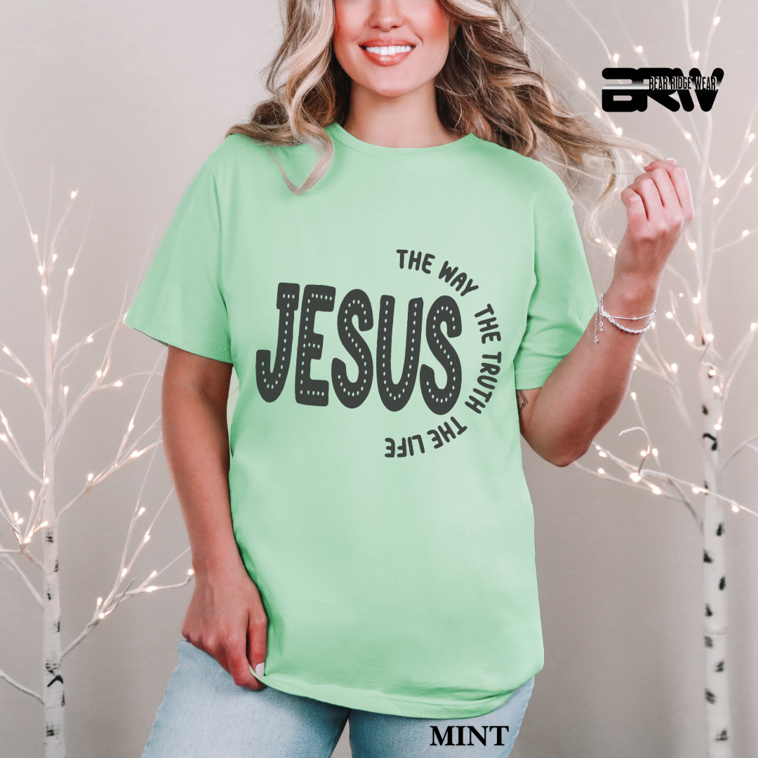 'Jesus: The Way, The Truth, The Life' Faith Tee