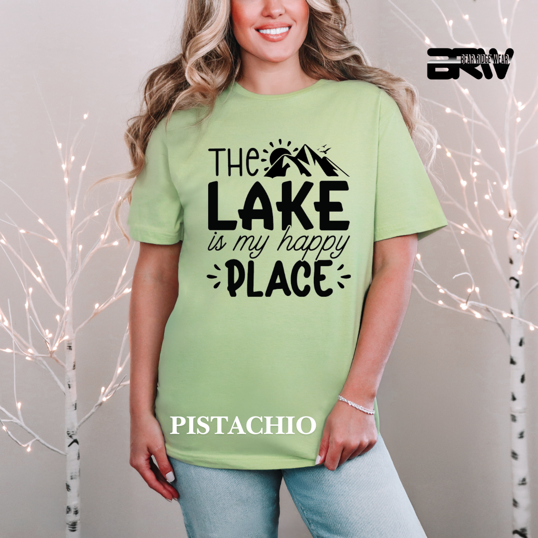 "The Lake is My Happy Place" Graphic Tee