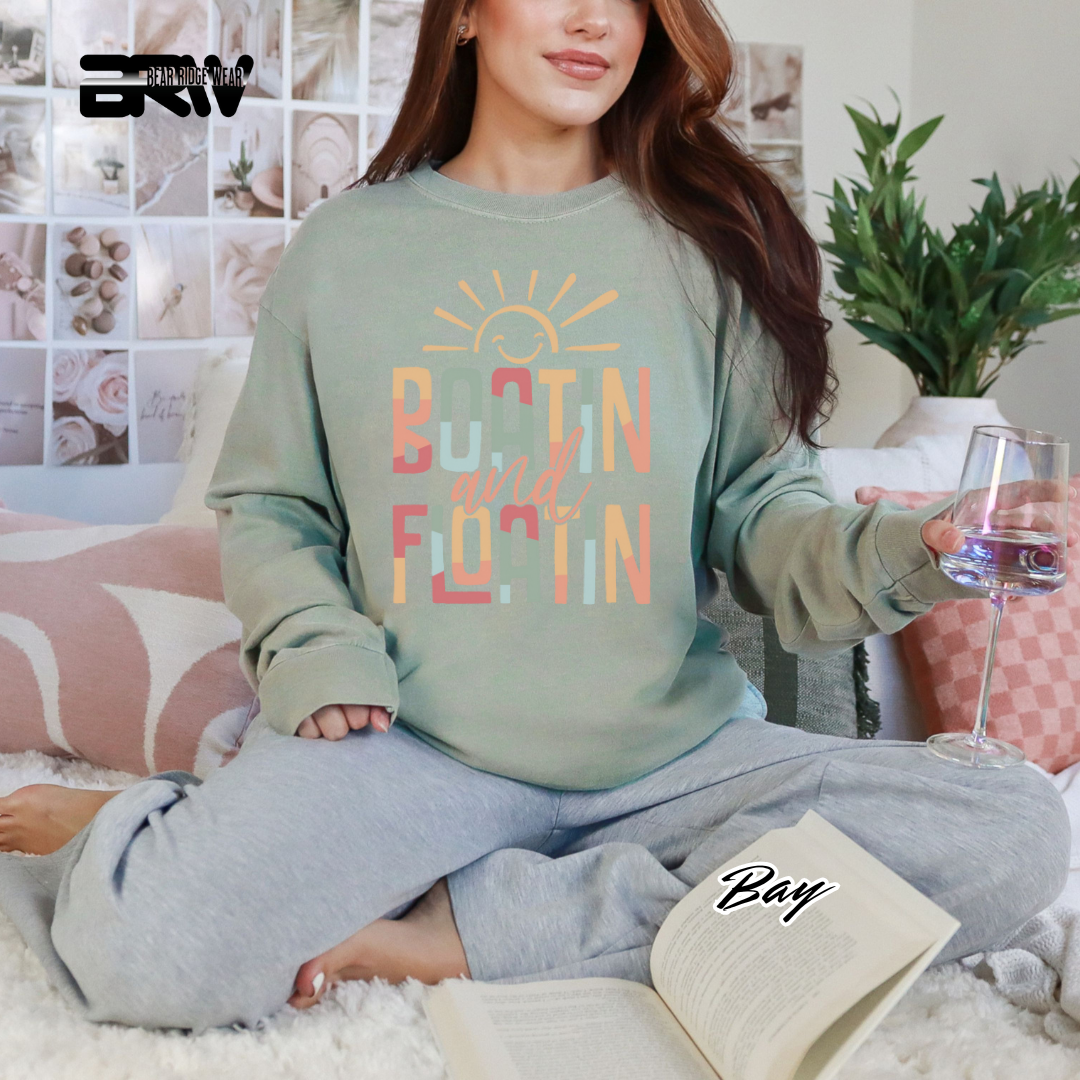 'Boat In and Float In' Long Sleeve Tee