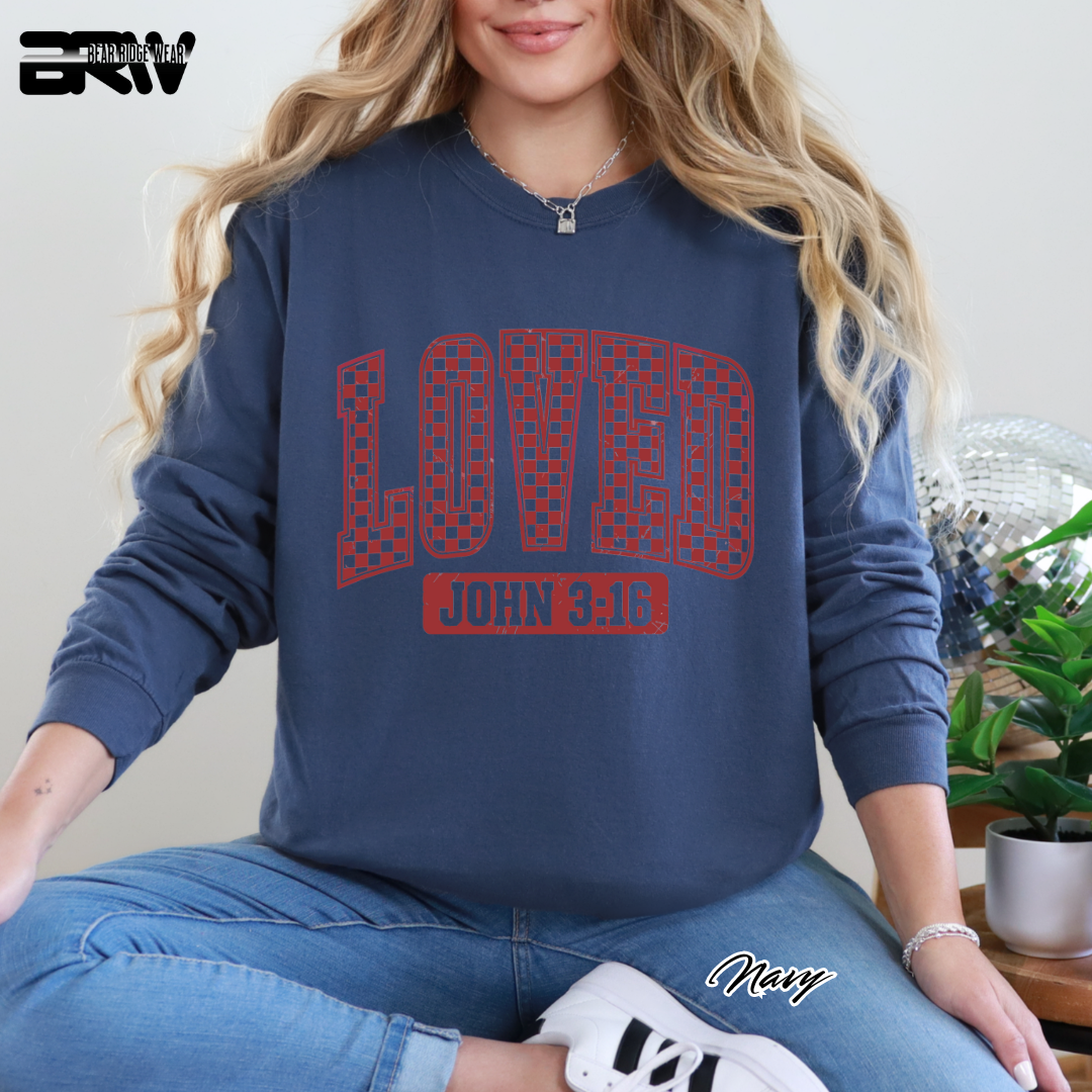 'Loved' Faith Long-Sleeve Tee