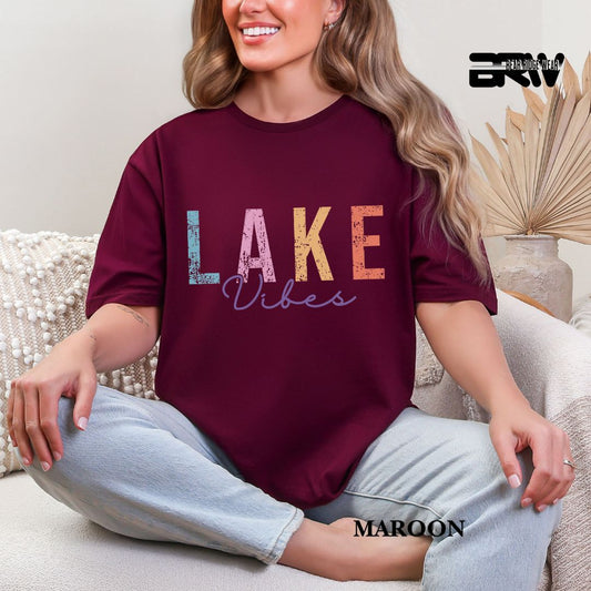 'Lake Vibes'  Summer Tee
