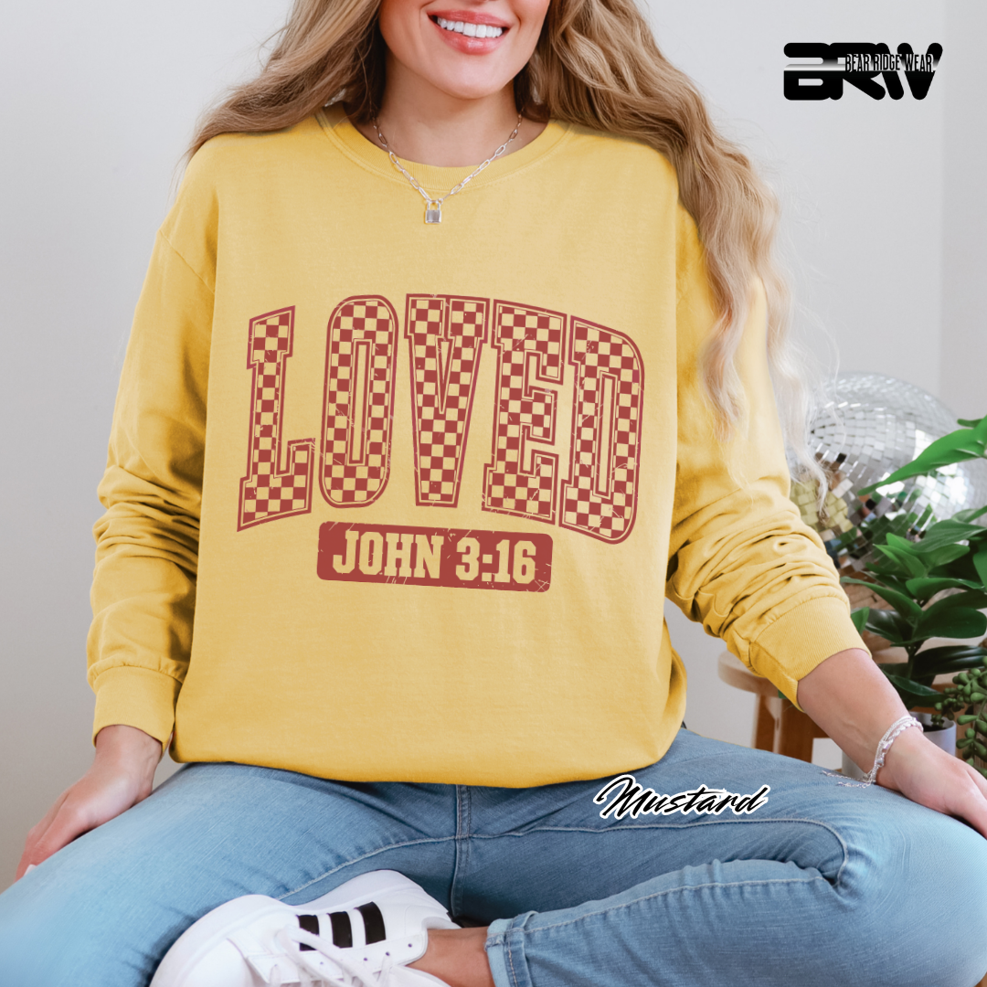 'Loved' Faith Long-Sleeve Tee