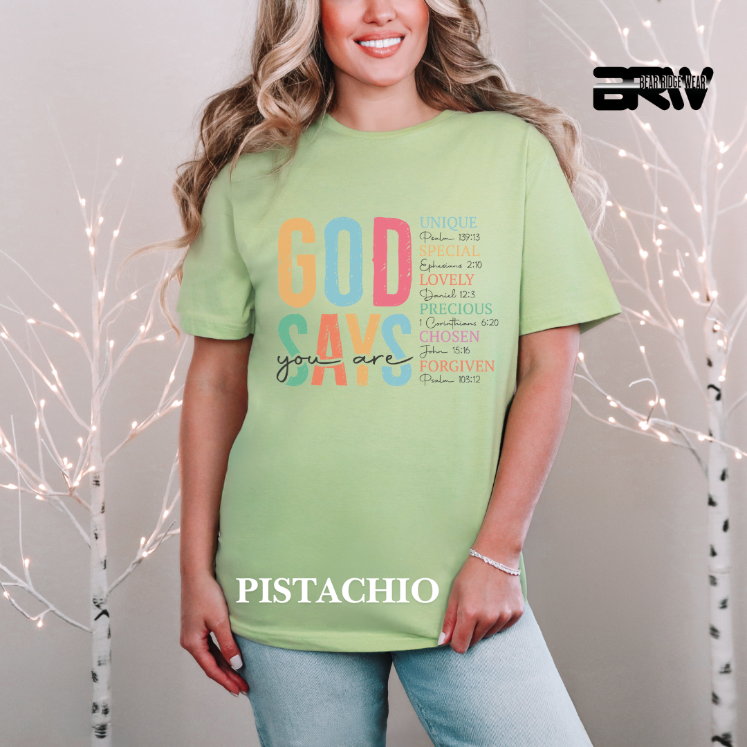 'God Says' Faith Tee