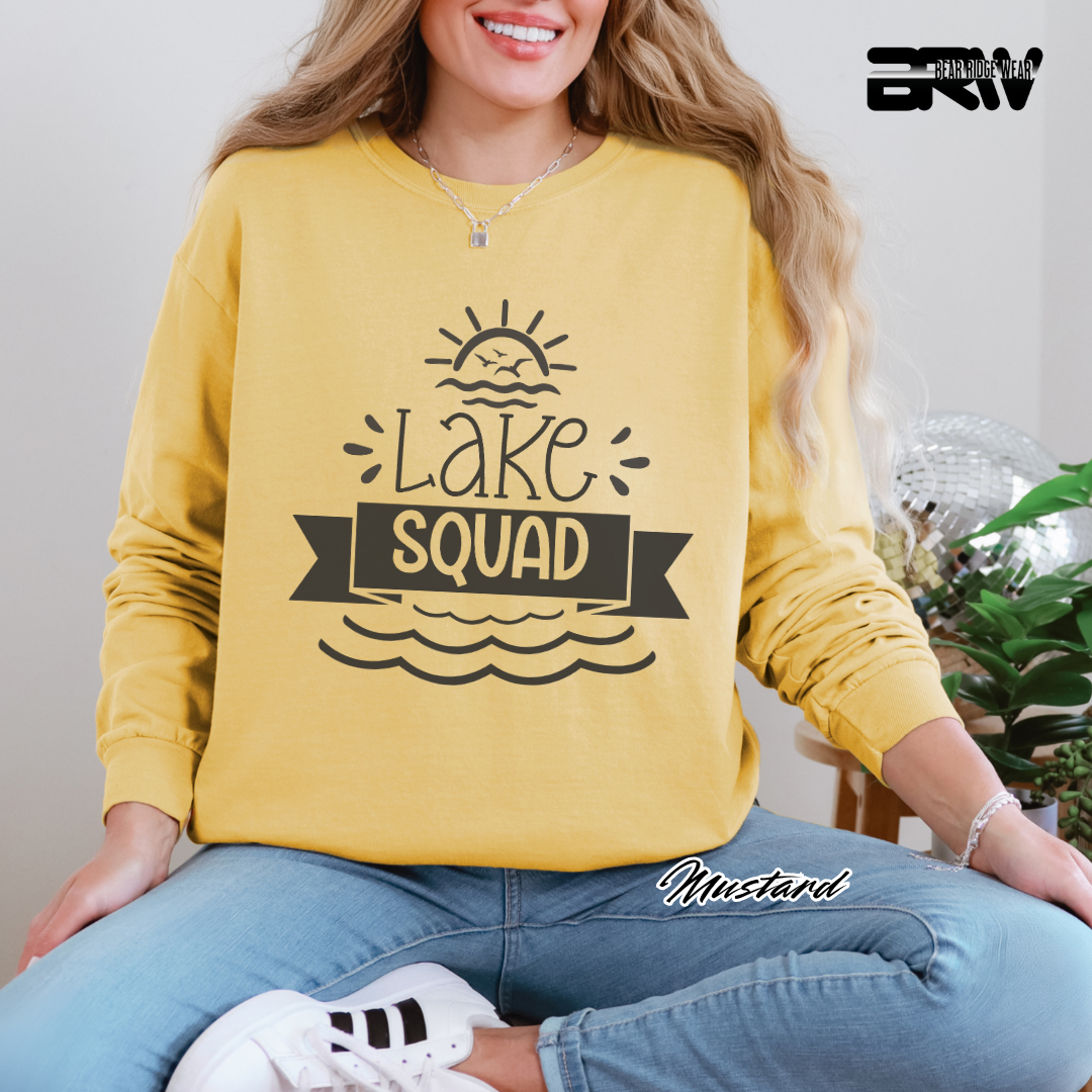 'Lake Squad' Long-Sleeve Tee