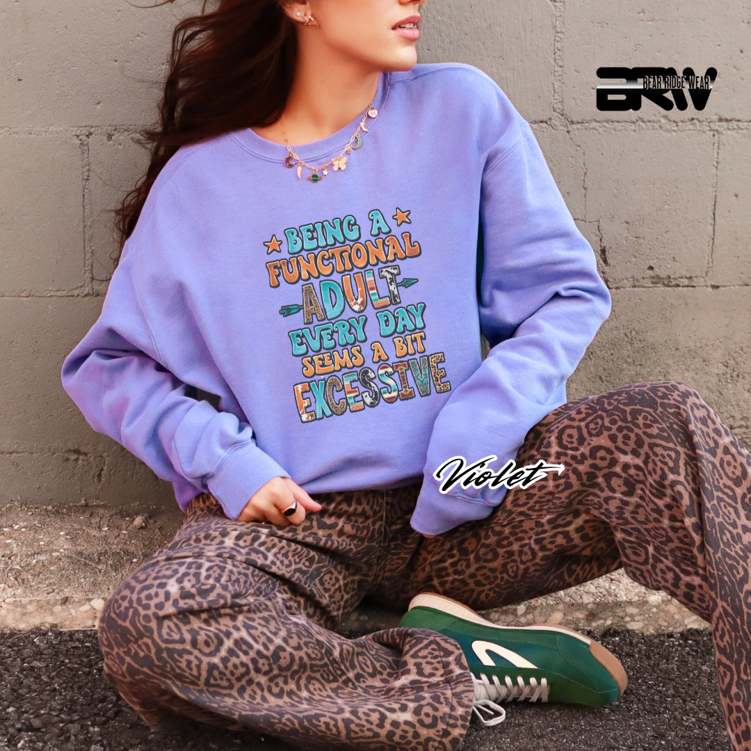 'Functional Adult' Long-Sleeve Tee