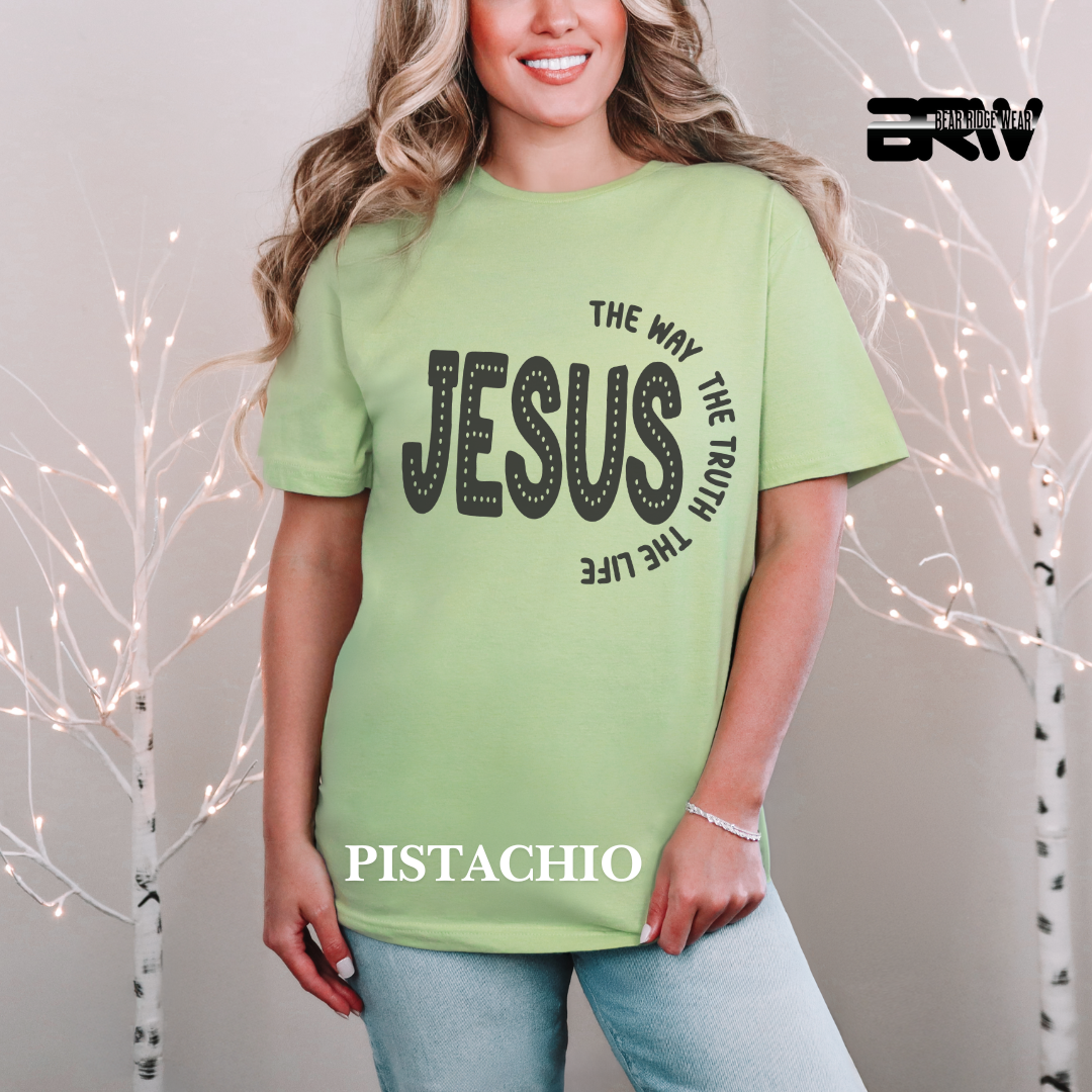 'Jesus: The Way, The Truth, The Life' Faith Tee