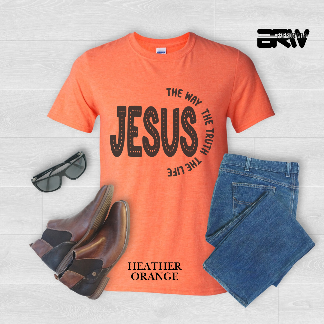 'Jesus: The Way, The Truth, The Life' Faith Tee
