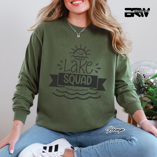 'Lake Squad' Long-sleeve Tee