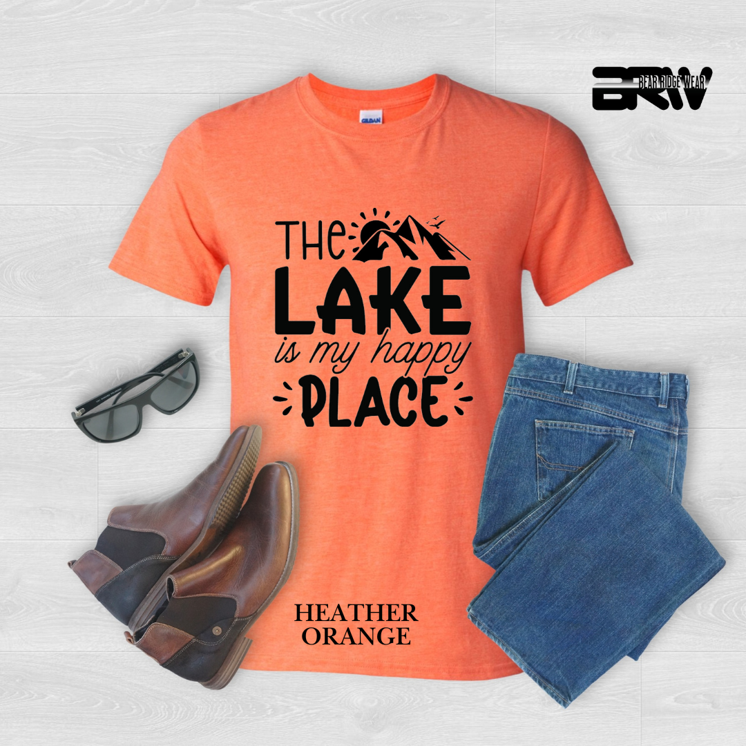 "The Lake is My Happy Place" Graphic Tee