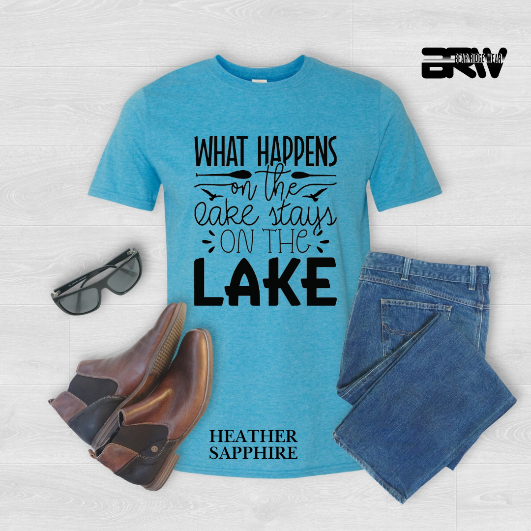 "What Happens On The Lake" Tee