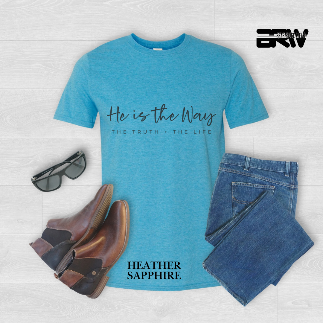 'He is the Way, The Truth and The Life' Faith Tee