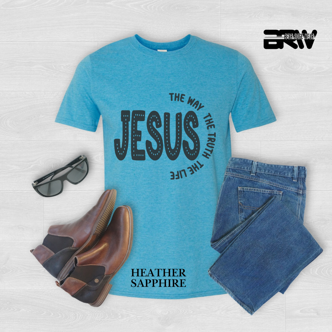 'Jesus: The Way, The Truth, The Life' Faith Tee