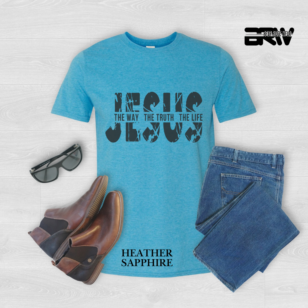 'Jesus: The Way, The Truth, The Life' Faith Tee