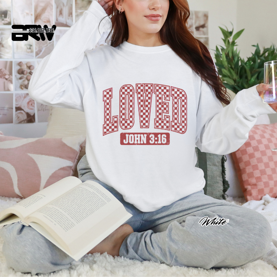 'Loved' Faith Long-Sleeve Tee