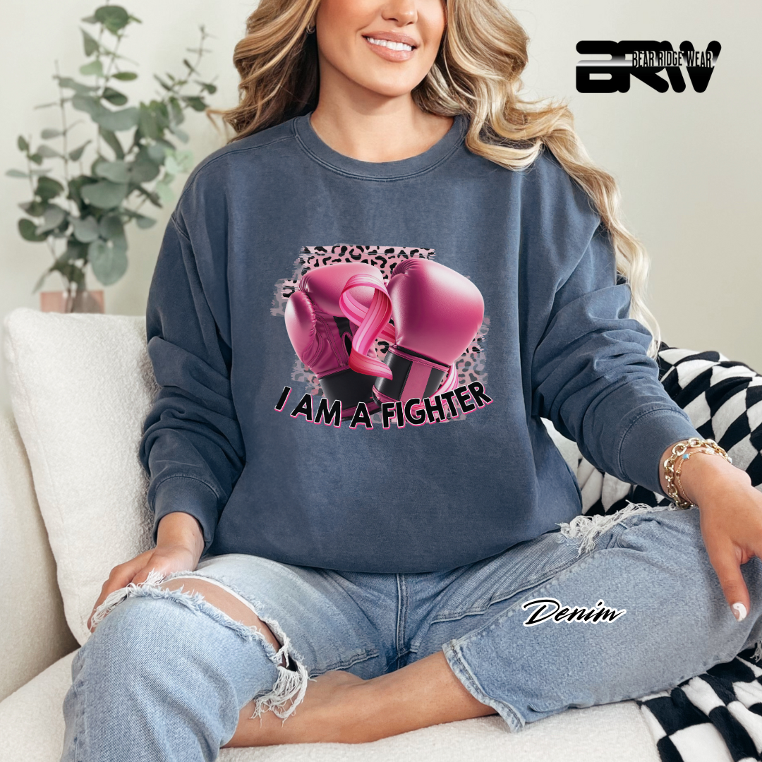 'I Am A Fighter' Awareness Long Sleeve Tee