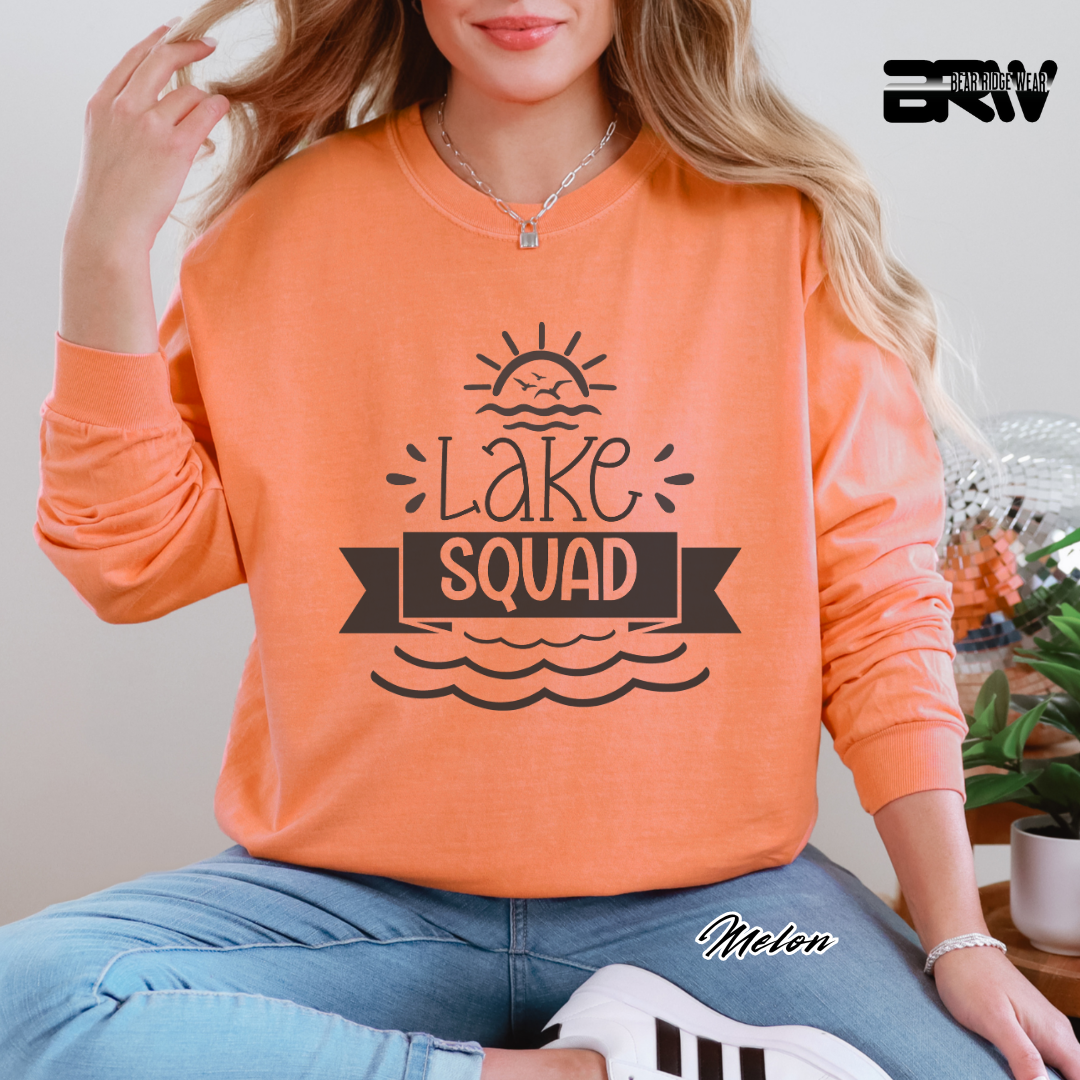 'Lake Squad' Long-Sleeve Tee