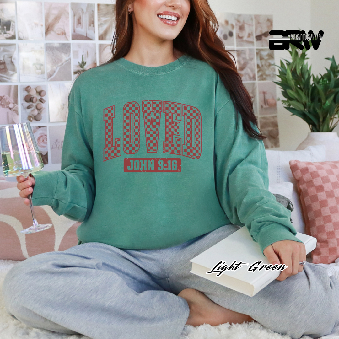 'Loved' Faith Long-Sleeve Tee