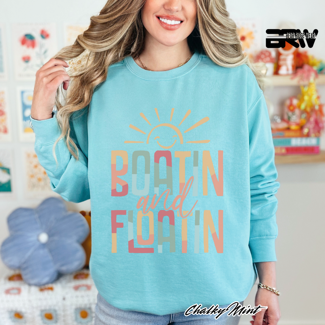 'Boat In and Float In' Long Sleeve Tee