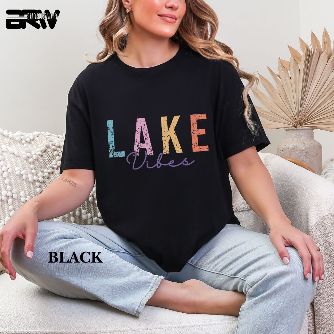 'Lake Vibes'  Summer Tee