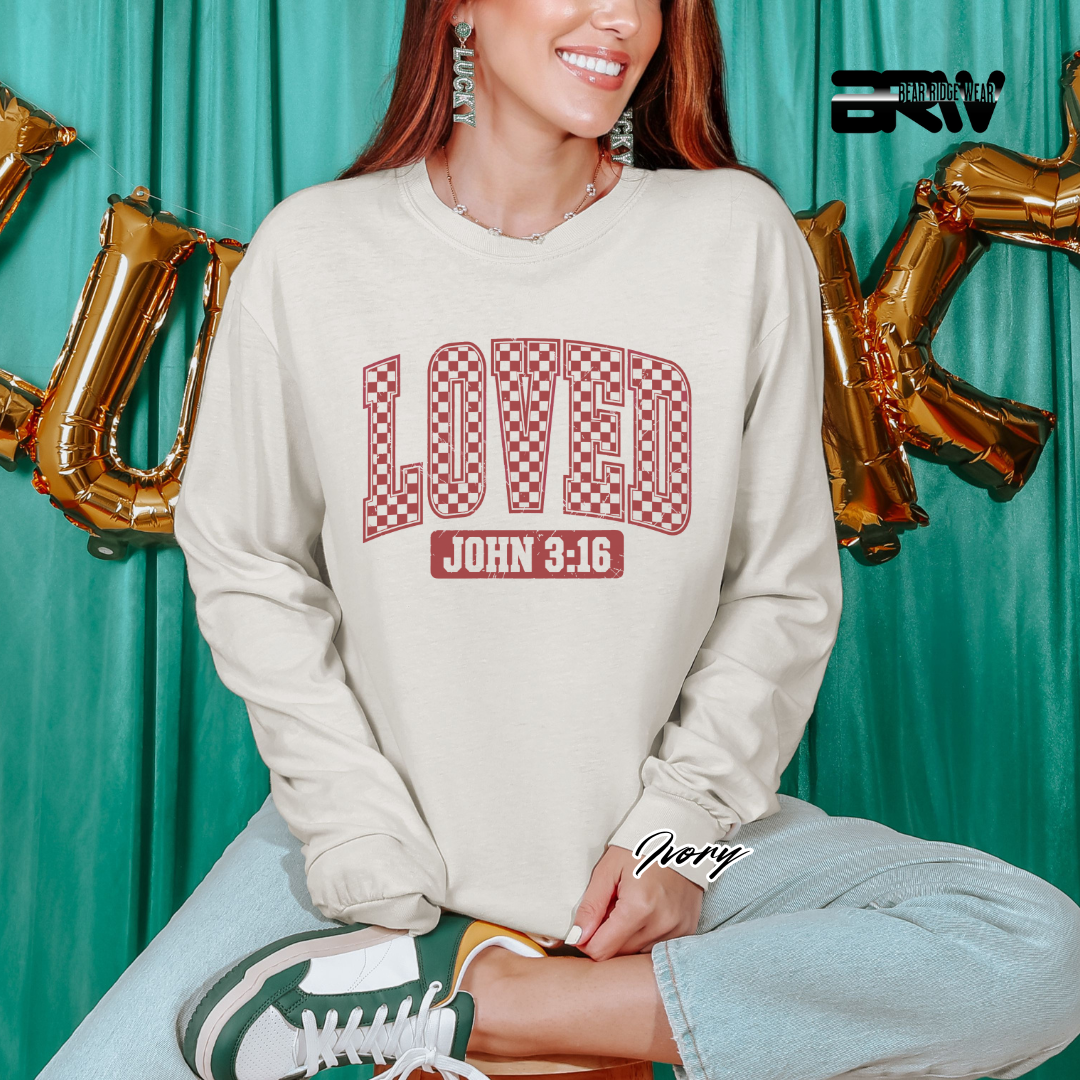 'Loved' Faith Long-Sleeve Tee