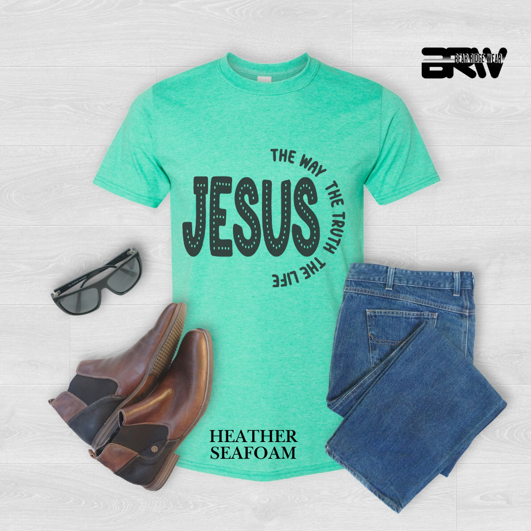 'Jesus: The Way, The Truth, The Life' Faith Tee