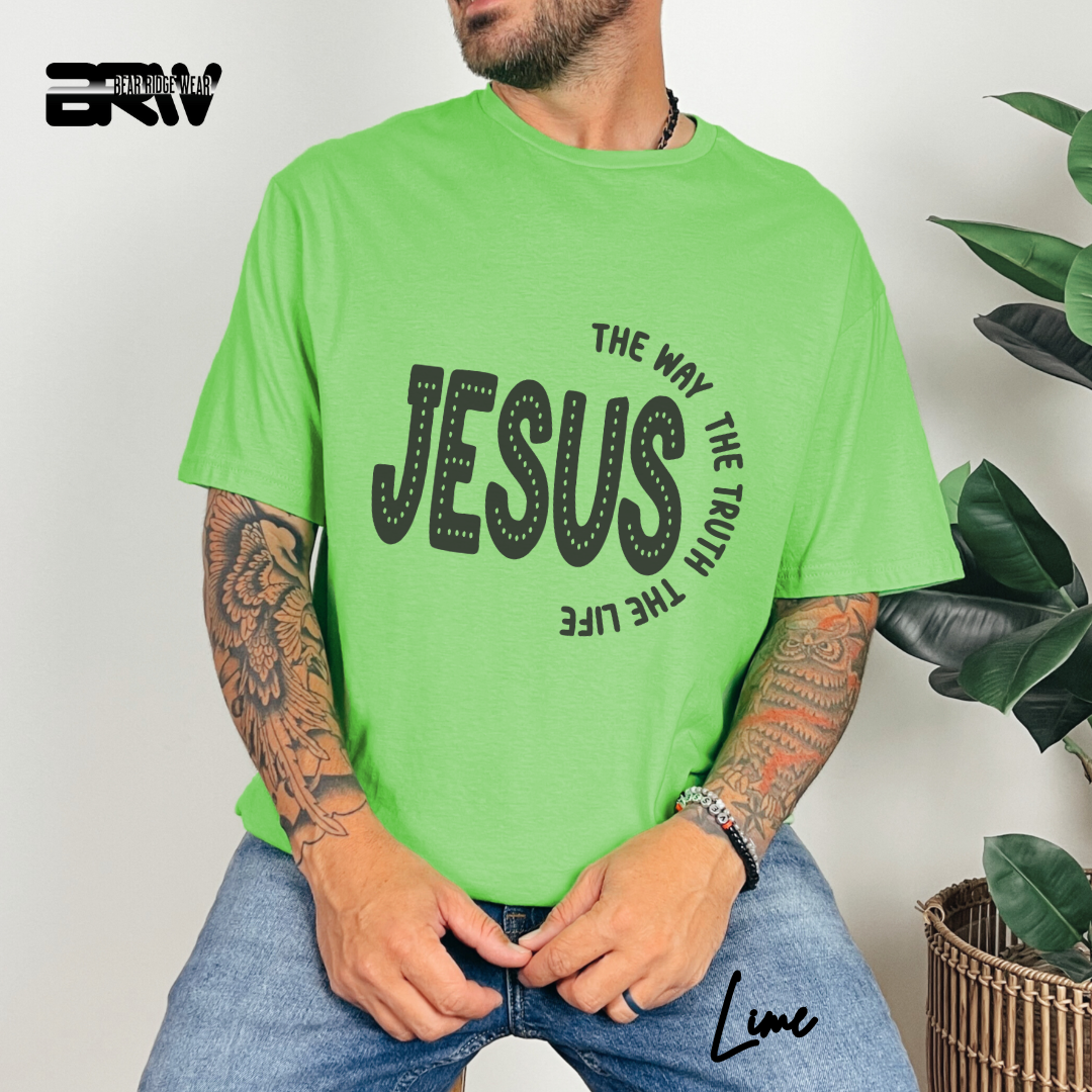 'Jesus: The Way, The Truth, The Life' Faith Tee