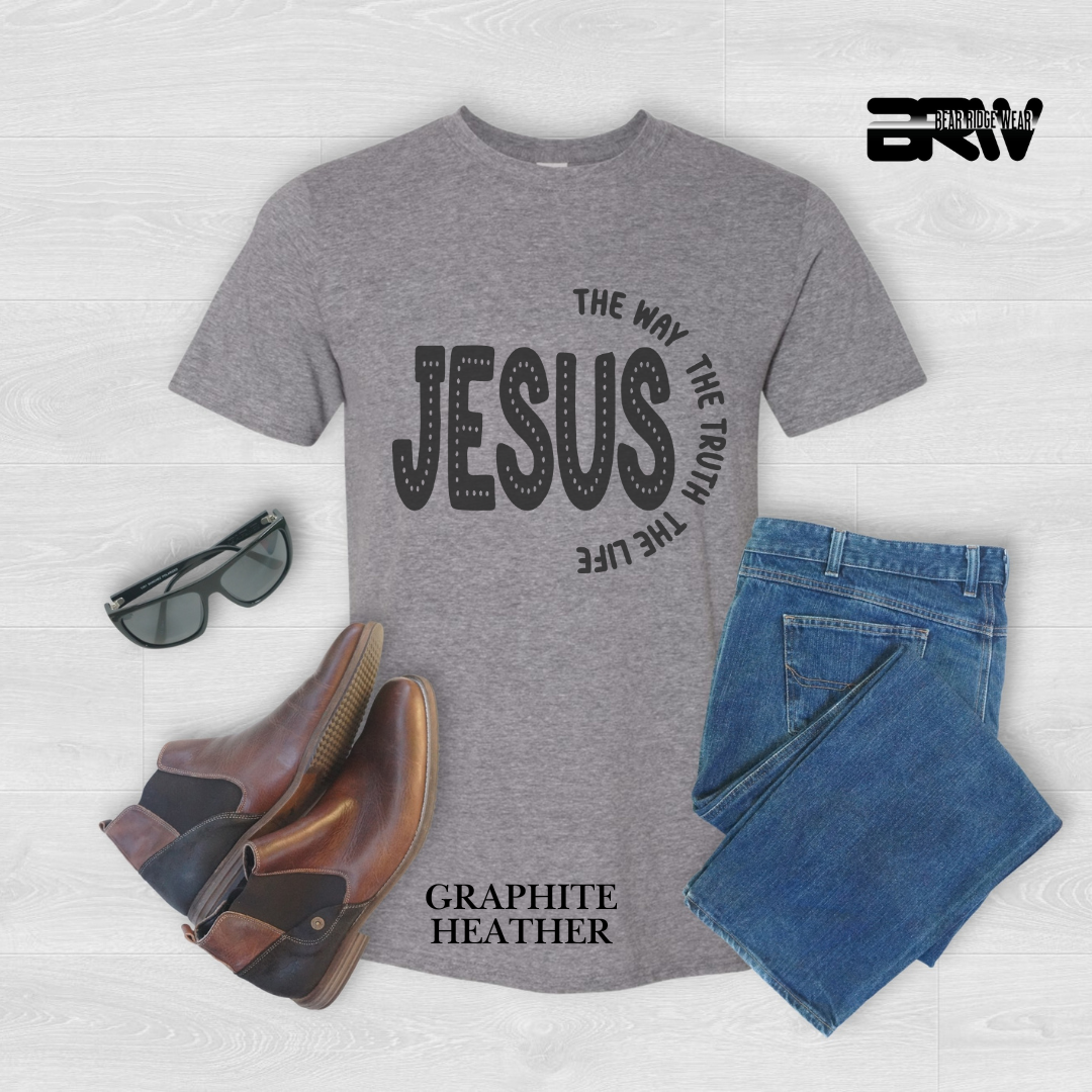 'Jesus: The Way, The Truth, The Life' Faith Tee