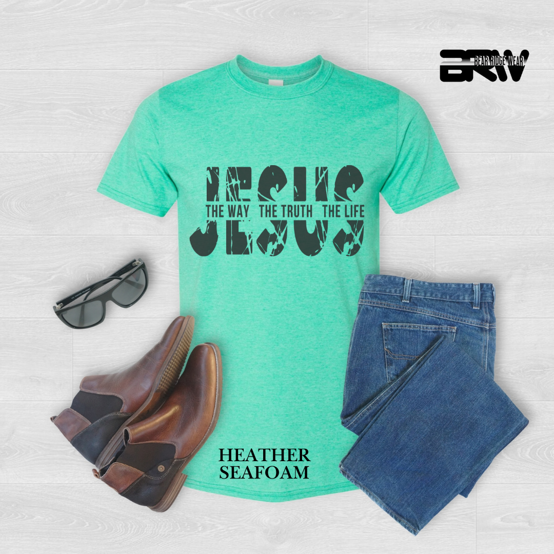 'Jesus: The Way, The Truth, The Life' Faith Tee