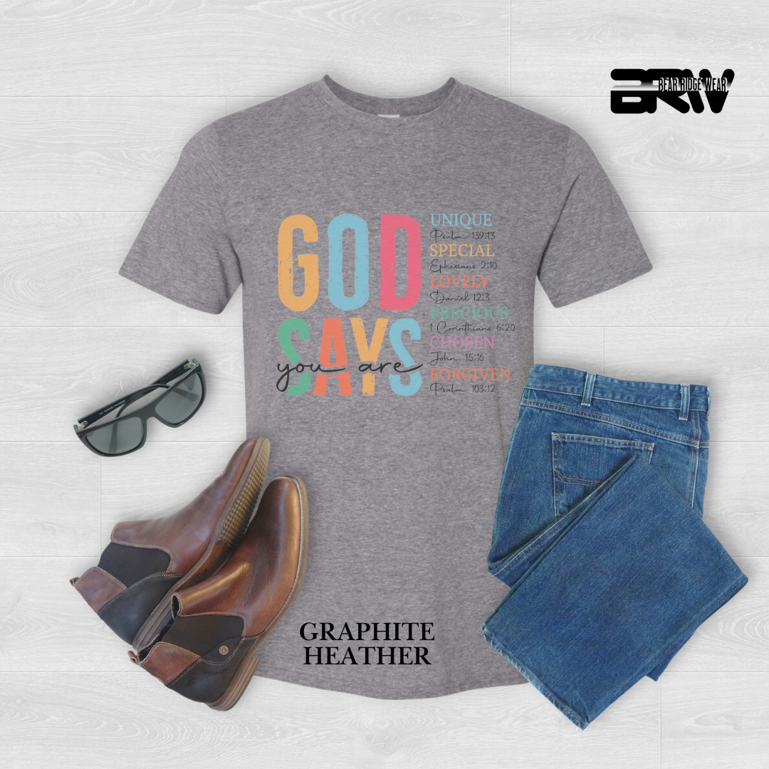 'God Says' Faith Tee