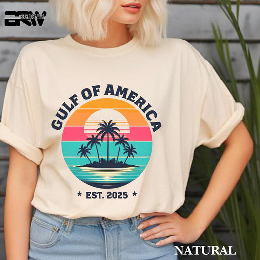 'Gulf Of America-Est. 2025' 2 Summer Tee