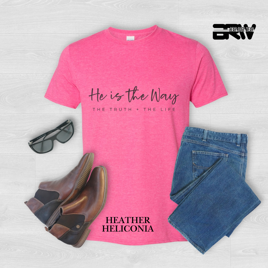 'He is the Way, The Truth and The Life' Faith Tee