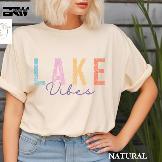'Lake Vibes' 2 Summer Tee