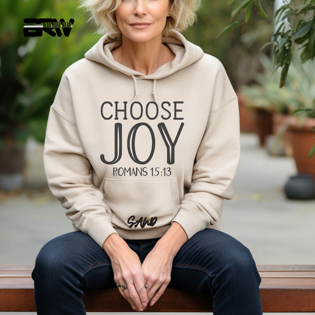 'Choose Joy' Faith Hoodie