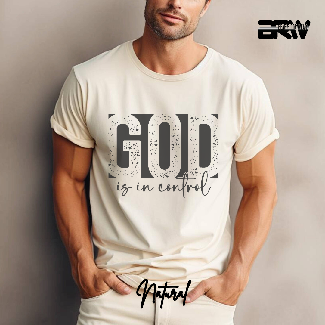 'God is in Control' Faith Tee