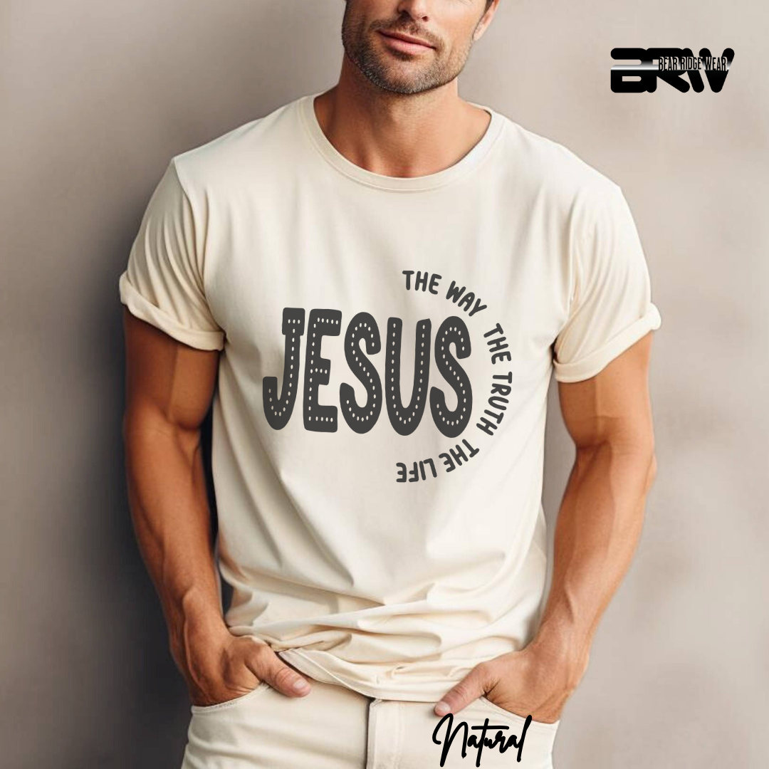 'Jesus: The Way, The Truth, The Life' Faith Tee