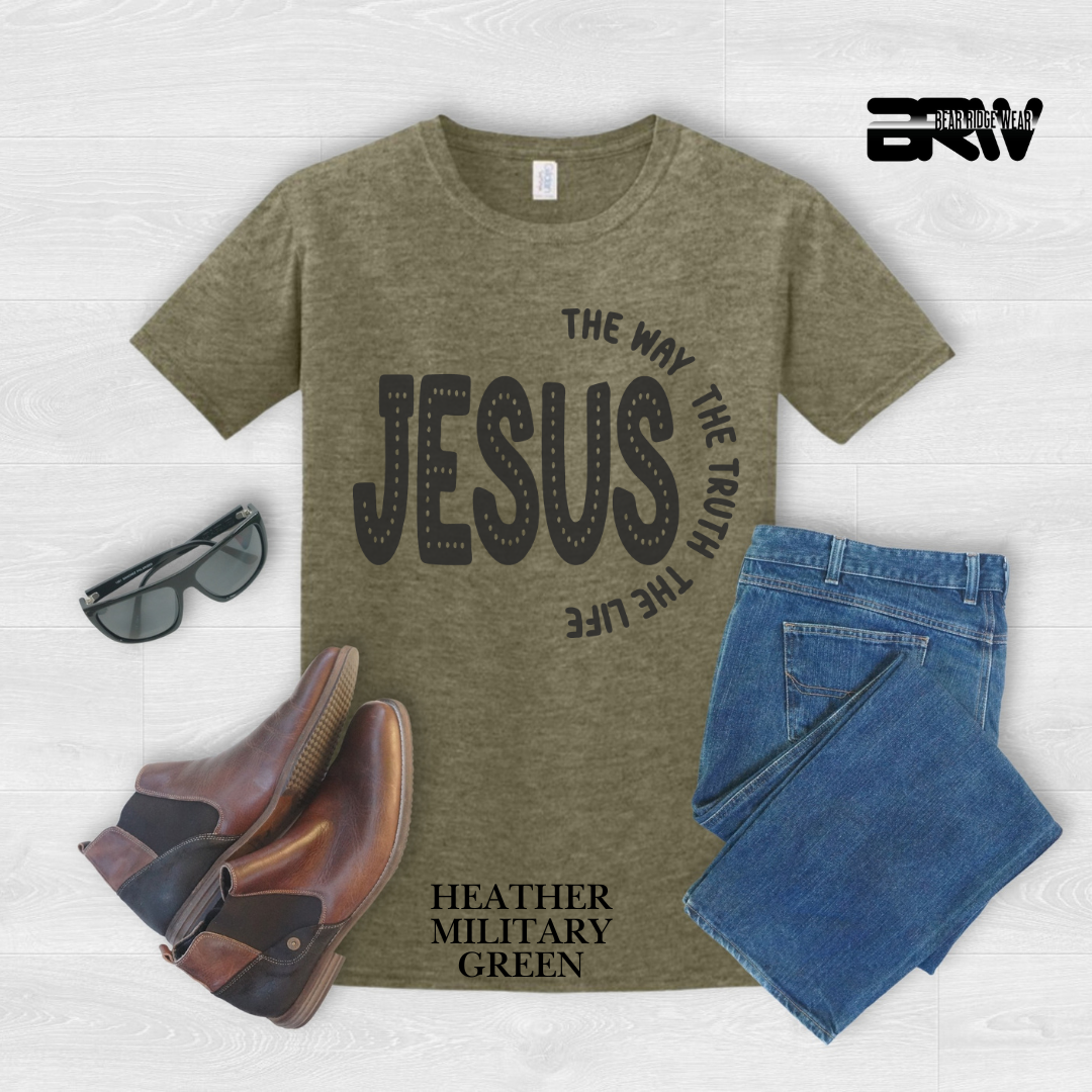 'Jesus: The Way, The Truth, The Life' Faith Tee
