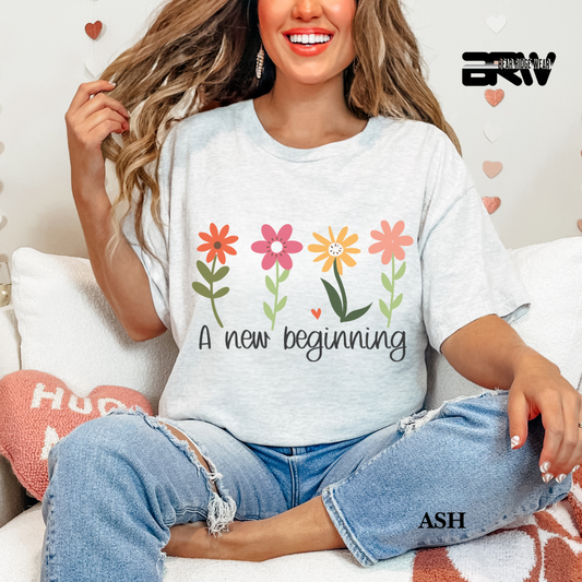 'A New Beginning' Spring Tee