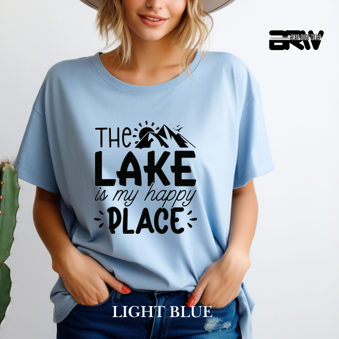 "The Lake is My Happy Place" Graphic Tee