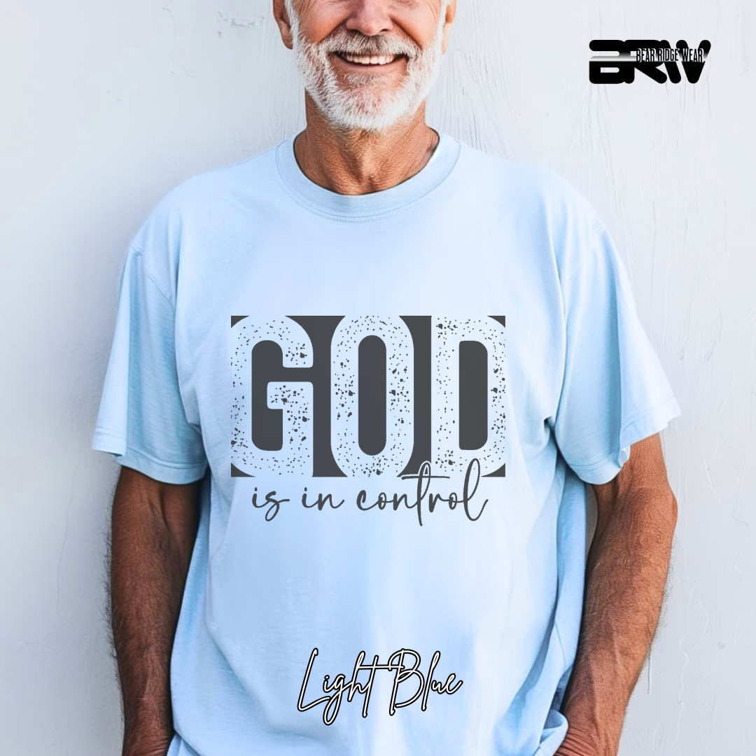 'God is in Control' Faith Tee