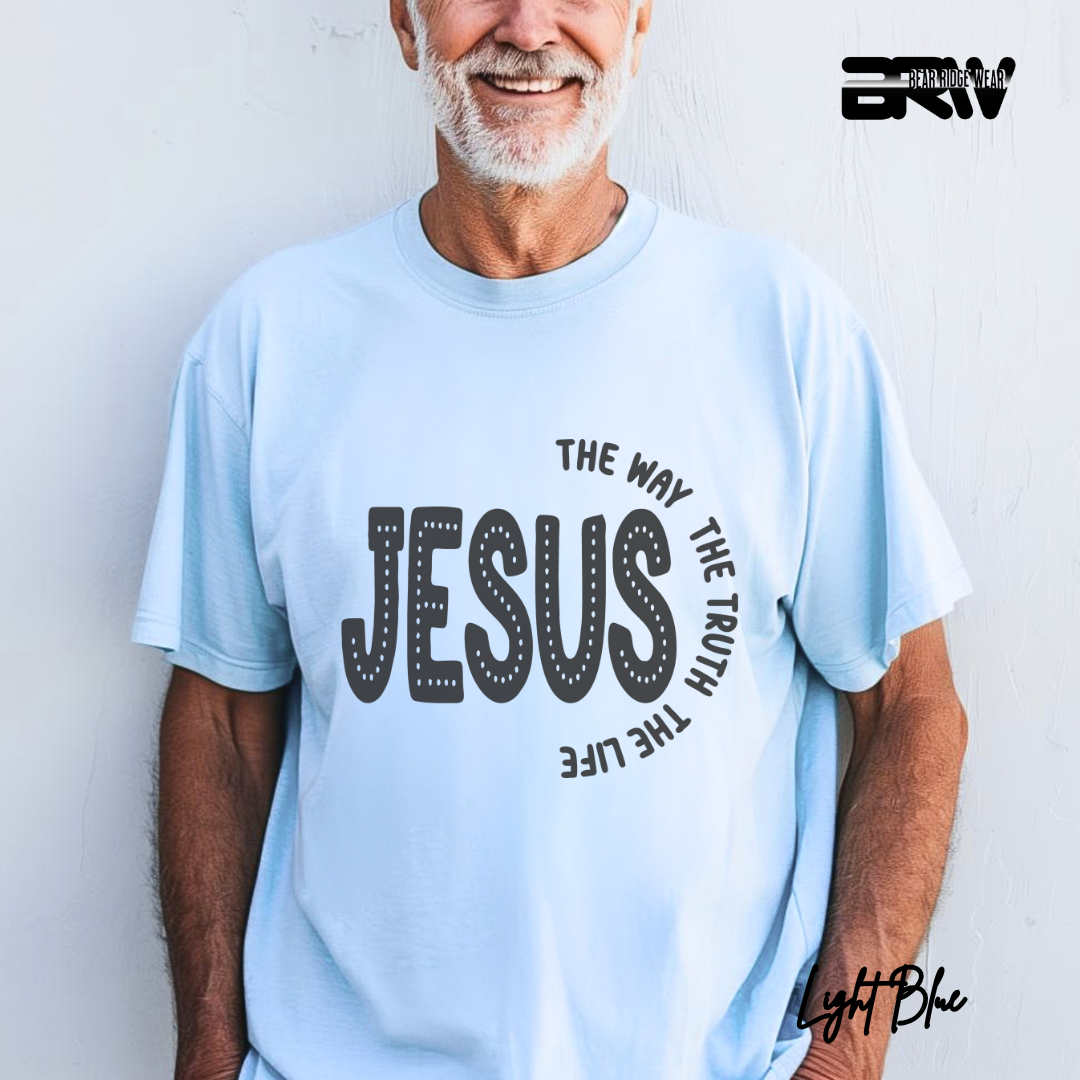 'Jesus: The Way, The Truth, The Life' Faith Tee