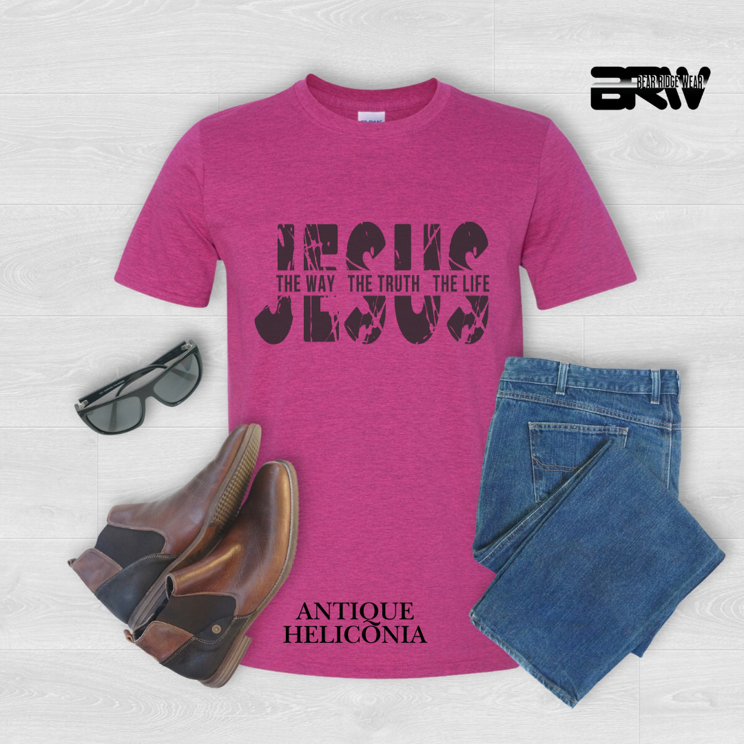 'Jesus: The Way, The Truth, The Life' Faith Tee