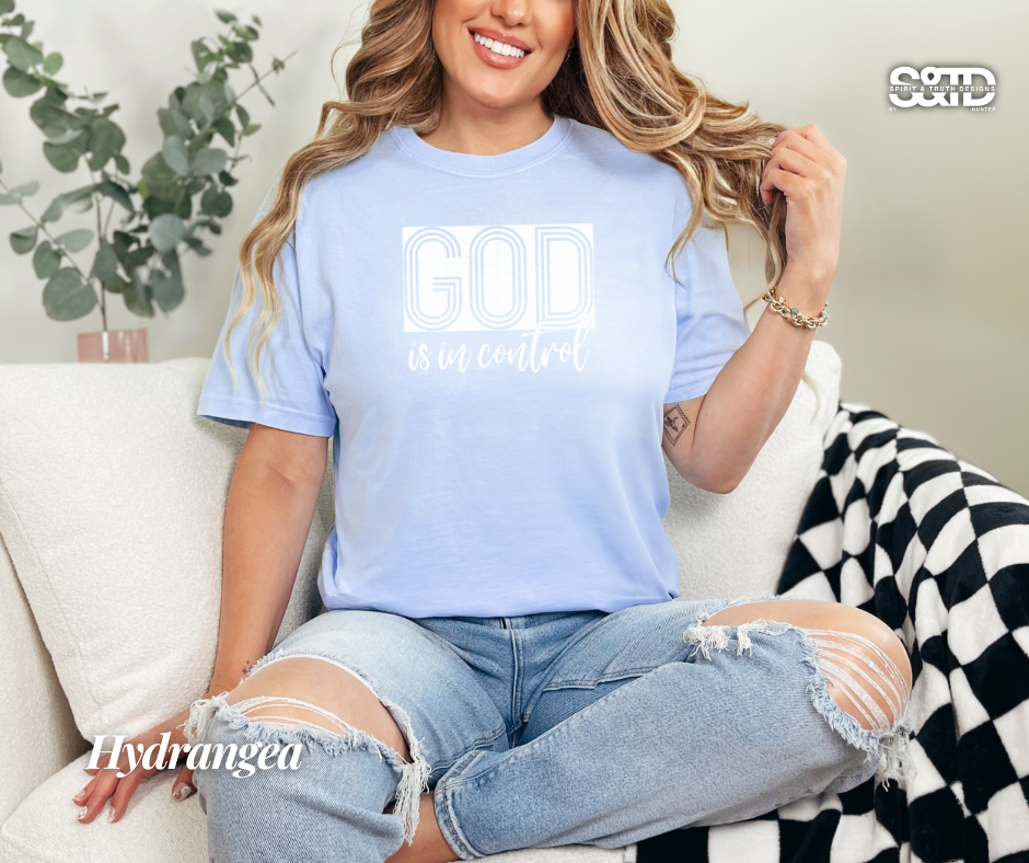 God Is In Control - Faith Tee