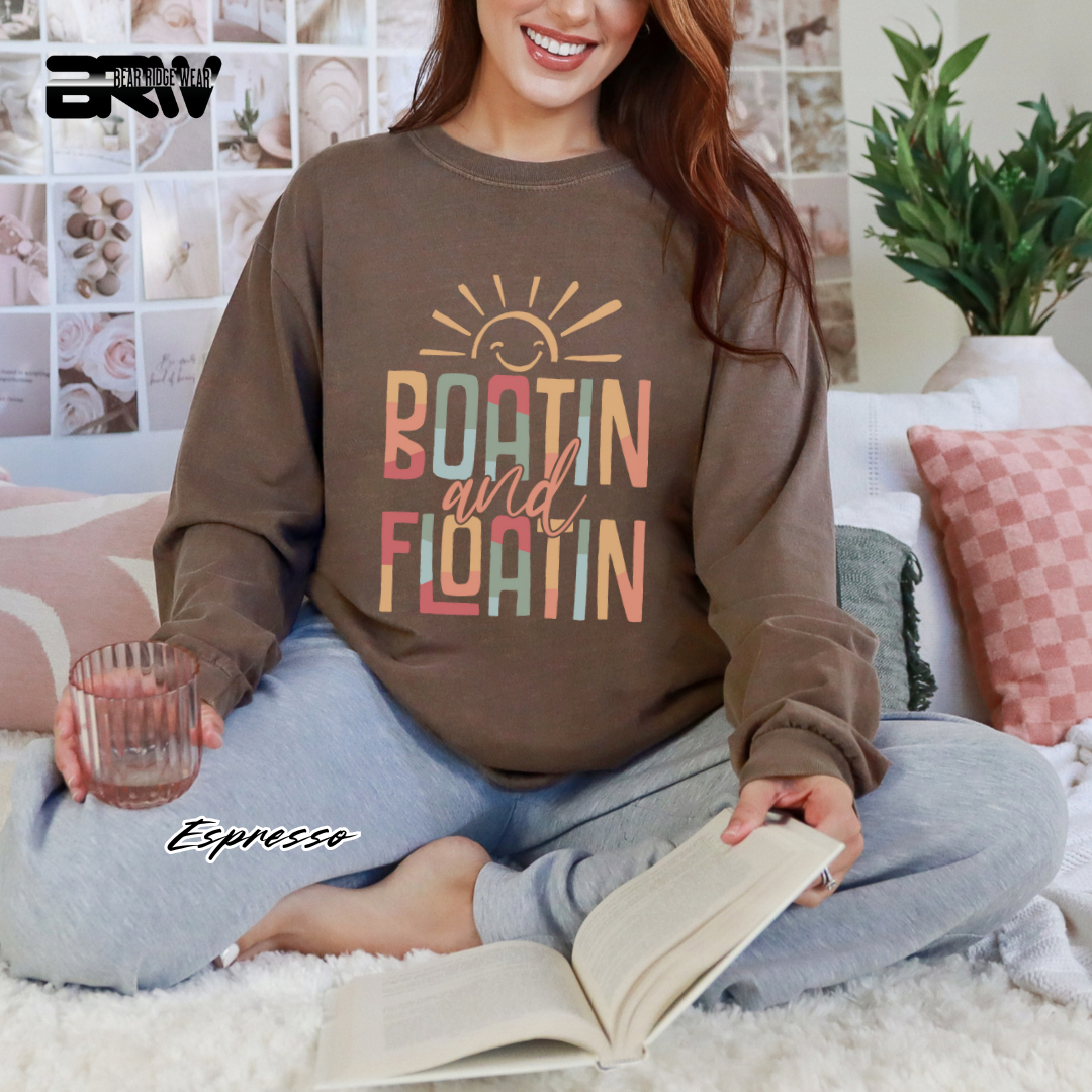 'Boat In and Float In' Long Sleeve Tee