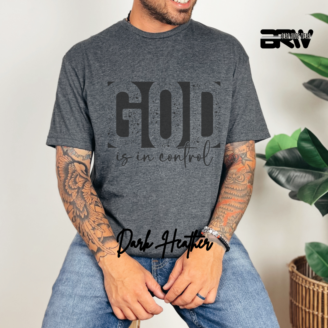 'God is in Control' Faith Tee