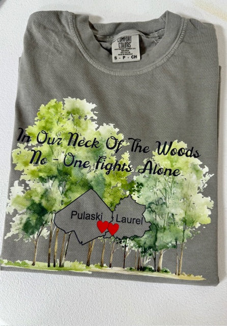 In Our Neck Of The Woods- Disaster Motivational Tee